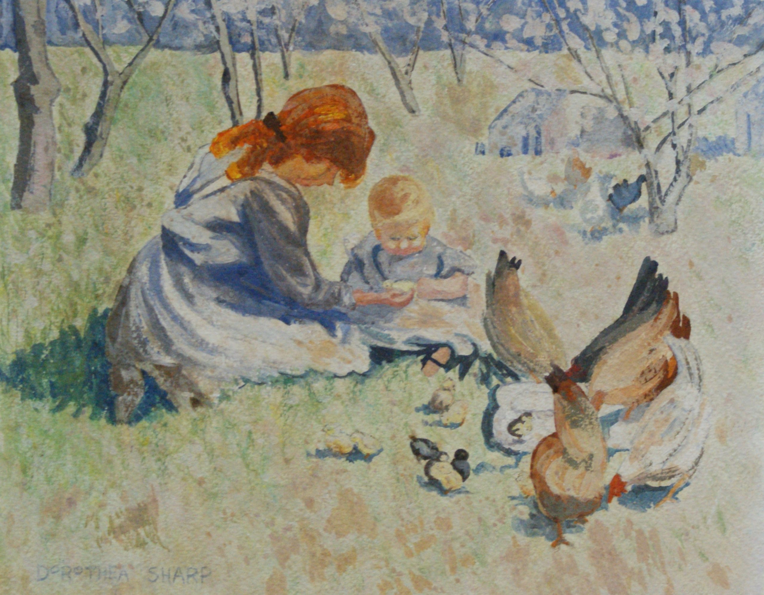 Dorothea Sharp- In the orchard