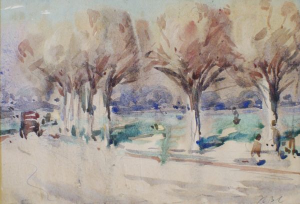 Francis Campbell Cadell - in the park