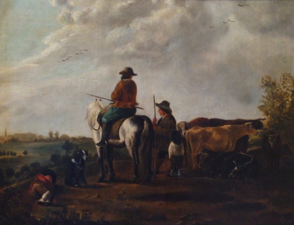 Dutch oil - cattle drovers