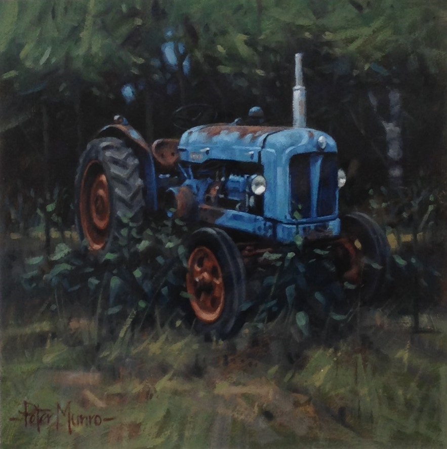Peter Munro Blue Tractor