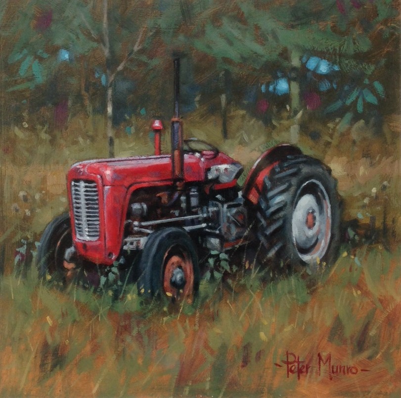 Peter Munro Red tractor