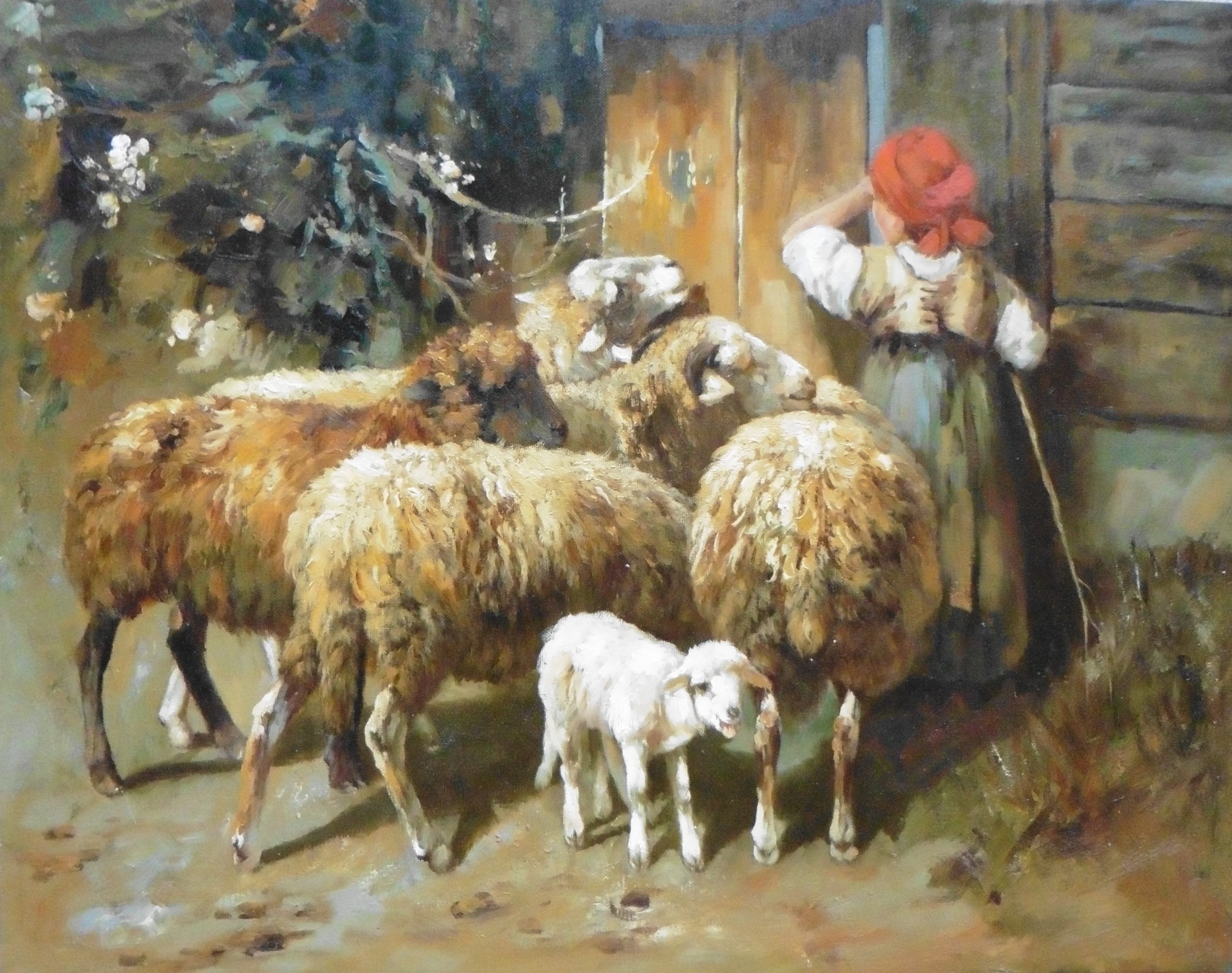 The shepherdess